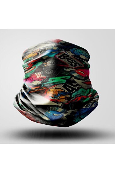 OJ Unisex Dikişsiz Outdoor Bandana Maske Boyunluk Balaklava Mikrofiber Yazlık...