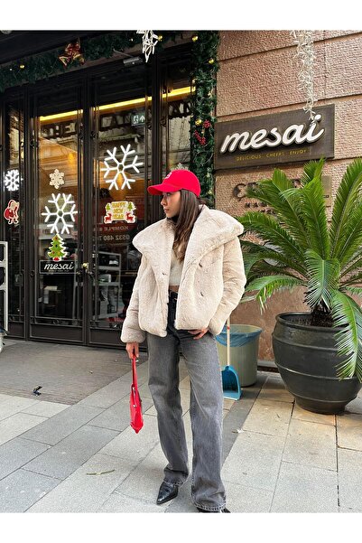 YOUR NAME İçi Astarlı Vizon Kadın Kürk