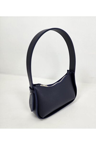 STEEPPOLO Τσάντα με μοτίβο μπαγκέτας Navy Blue