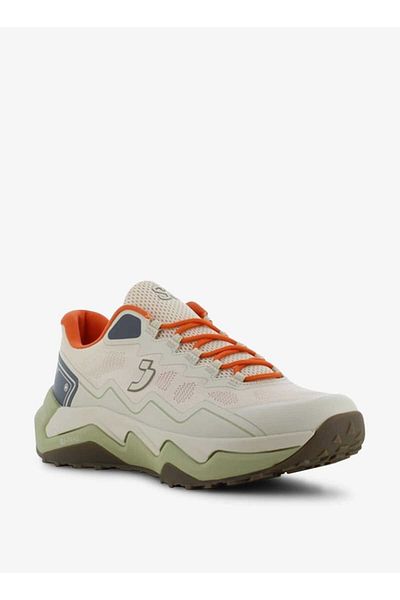 SJ Men's Color Block Lace-Up Low-Top Sneakers