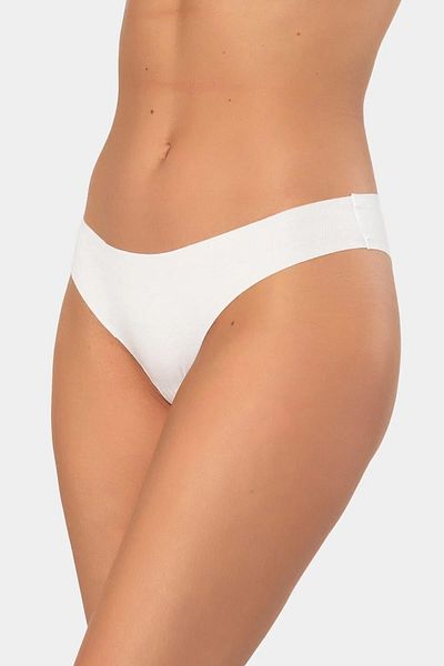 TÜREN Γυναικεία εσώρουχα Brazilian 88% SUPIMA και 12% Lycra με κοπή με λέιζερ - Πακέτο 2