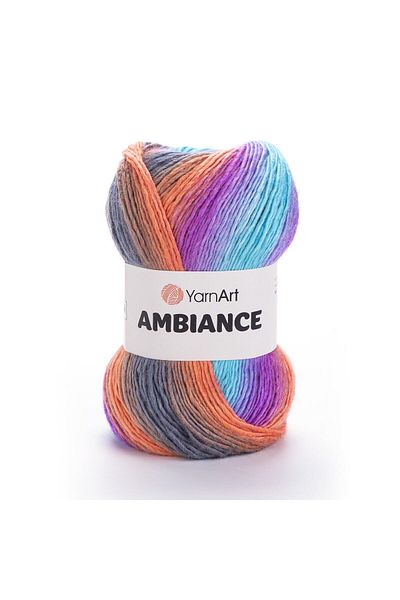 Yarnart AMBIANCE - Μαρμάρινο Χειροποίητο Πλεκτό Νήμα Ebruli-167 Μοντέλο Πλεκτομηχανής