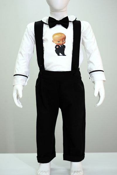 annerüyası Boss Baby Printed Salopette Suit