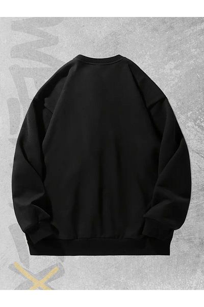 WEARTEX You Got This! Printed Oversize Crew Neck Sweatshirt Hoodie