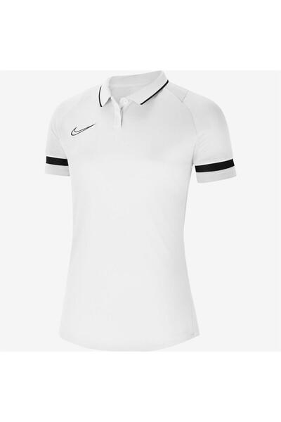 Nike Women's Dri-Fit Academy 21 Polo SS Kadın Tişört CV2673-100