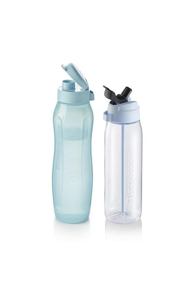 Tupperware Eco Bottle Drinker & Flask Set of 2