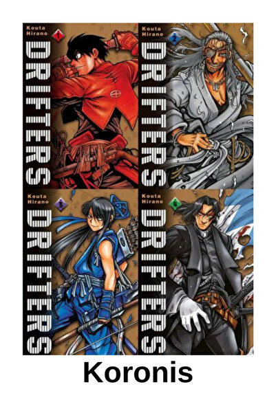 Komik Şeyler Drifters 1-2-3-4 Set (4Kitap)