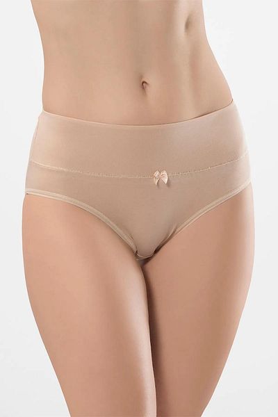 TÜREN Chiloți de damă cu talie înaltă - 95% bumbac, 5% lycra, Bato pachet de 2