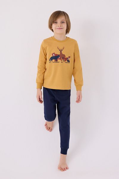 Rolypoly Boy's Pajama Set - Single Jersey Woven