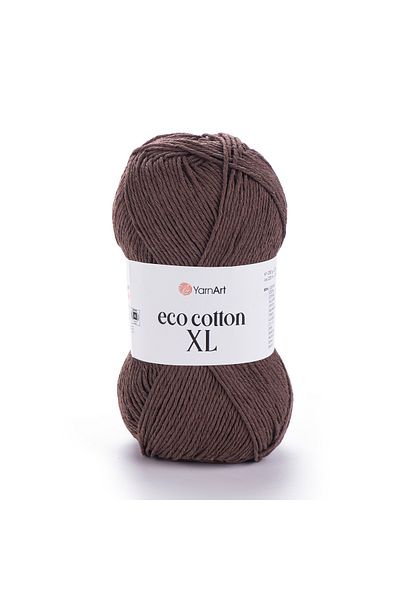 Yarnart Eco Cotton Xl - Πλεκτό Χέρι Νήμα Καφέ-777