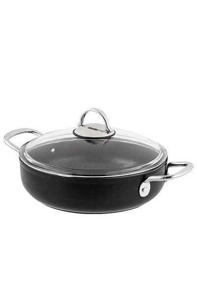 Nehir Black Titanium - 30 Cm Karnıyarık Pot