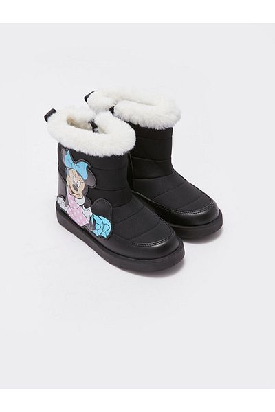 LC Waikiki LCW STEPS Κοριτσίστικες μπότες Minnie Mouse με φερμουάρ