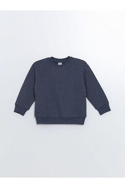 LC Waikiki Crew Neck Basic Long Sleeve Girl's Sweatshirt