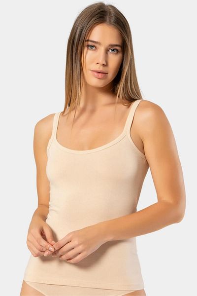 TÜREN Women's Thin Strap Tank Top - 95% Cotton, 5% Lycra