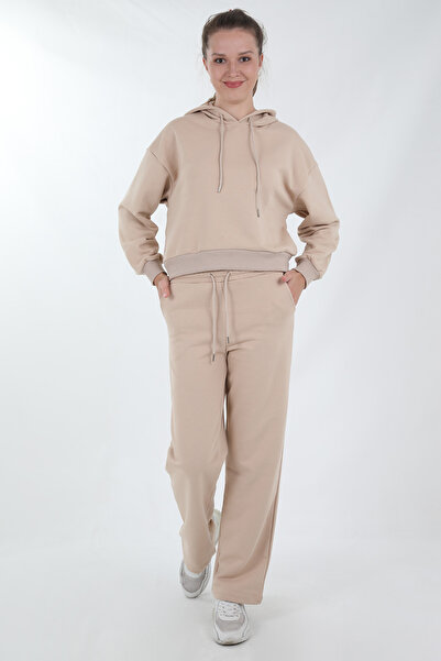 TeeRopa ЖІНОЧИЙ СПОРТИВНИЙ КОМПЛЕКТ З КАПЮШОНОМ І ІСПАНСЬКИМИ ШТАНАМИ