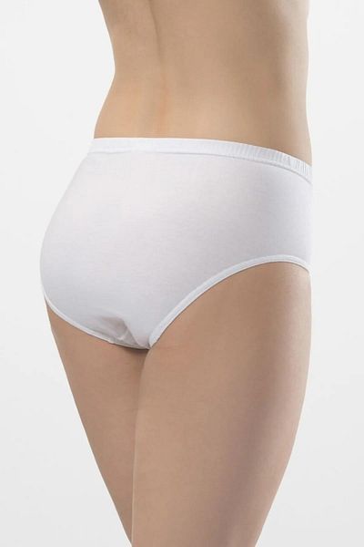 TÜREN Chiloți de damă 100% bumbac cu detaliu broderie - Set de bază de 2