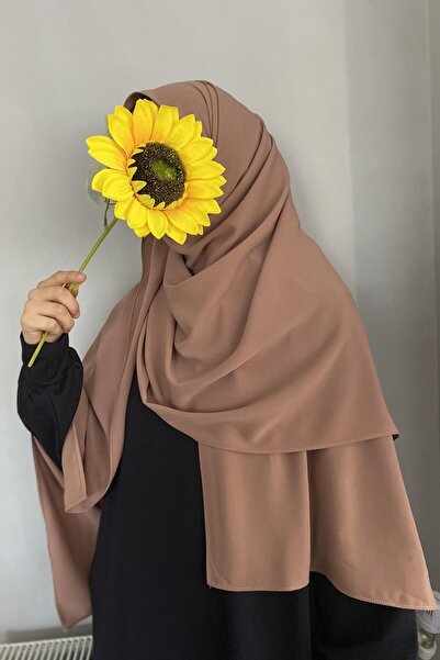 ANDE M. İpeği Şal - Vizon