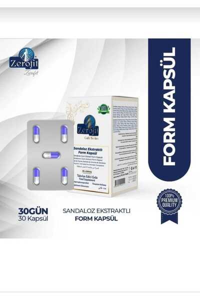 Zerofit 3 Paket Sandaloz Ekstrat Form Kapsül 30adet
