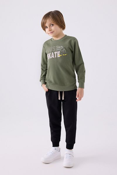 Rolypoly Boy's Tracksuit Set - Three Thread Woven