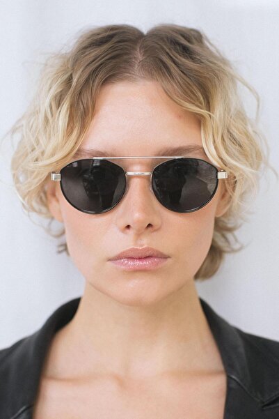 Bilge Karga Maija Silver Black Güneş Gözlüğü