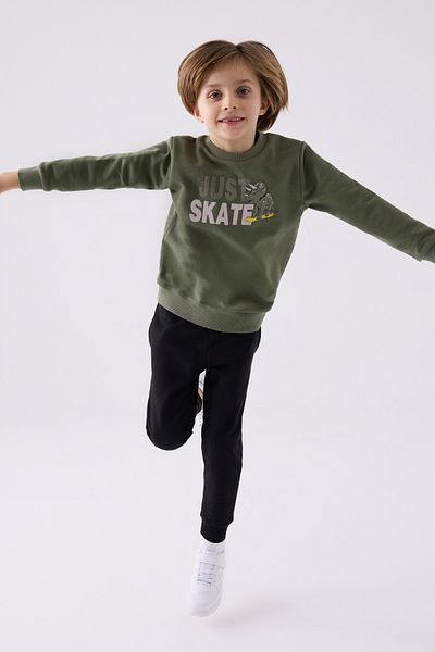Rolypoly Boy's Tracksuit Set - Three Thread Woven