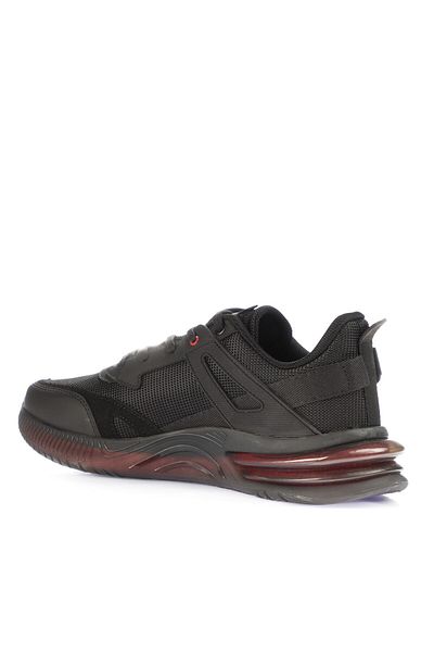 Slazenger Zend Black Red Pantofi sport pentru bărbați Tenis casual
