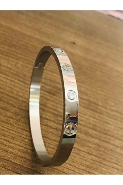 ACAR TAKI مشبك فولاذي بلون فضي Cea347c6