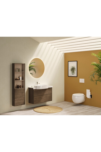 VitrA Memoria 5885B403-0559 Rim-ex Asma Klozet, Clean, 54 cm, Beyaz
