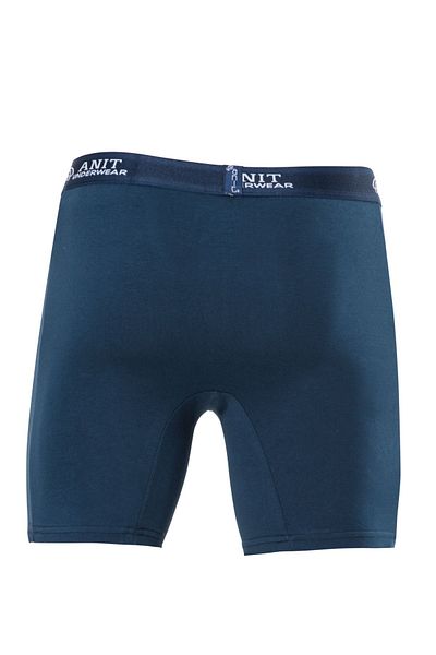 Anıt Ανδρικά μπόξερ 1114 Navy Blue 3 Pieces Lycra Long Cotton
