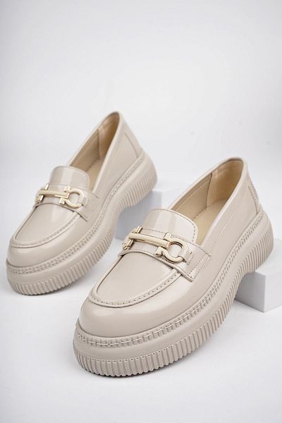 MUGGO Loafer de damă Pegula Guaranteed, cu talpă groasă, pantofi confortabili de zi cu zi