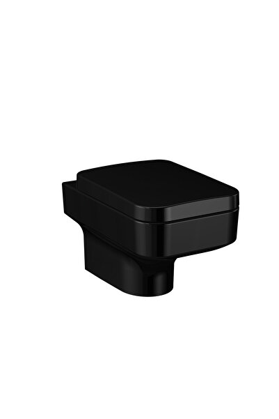 VitrA Water Jewels 7328B470-0090 Rim-Ex Asma Klozet, Siyah, 54 cm