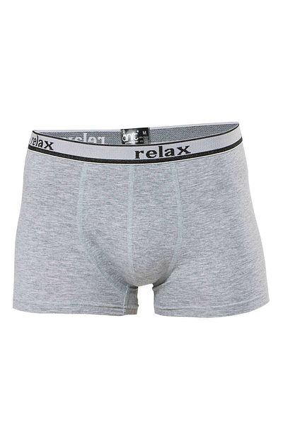 Anıt Ανδρικά μποξεράκια 1268 Γκρι 3 τεμαχίων Relax Cotton Flexible
