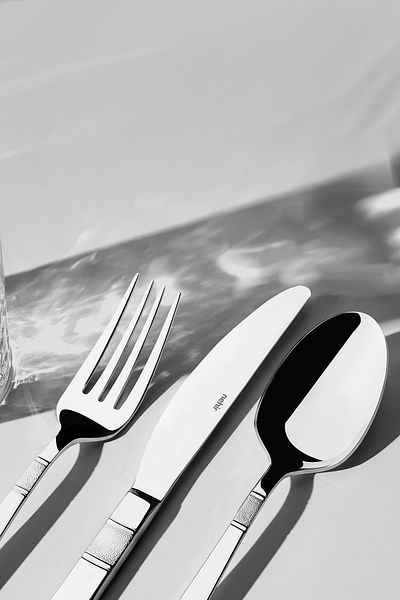 Nehir Dila Plain 12-Person 84-Piece Boxed Cutlery Set