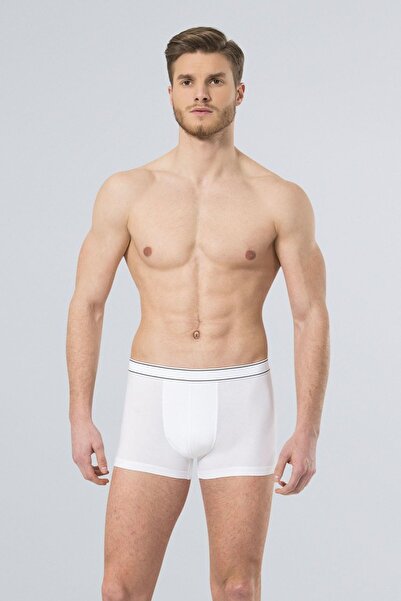 TÜREN 165 boxeri albi din Lycra pentru bărbați