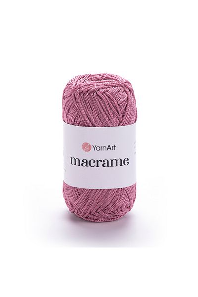 Yarnart Macrame - Μακραμέ Χέρι Πλεκτό Νήμα Dusty Rose-141