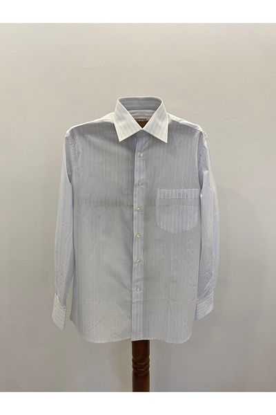 Yils LONDON ΑΝΔΡΙΚΟ ΠΟΥΚΑΜΙΣΟ ICE BLUE