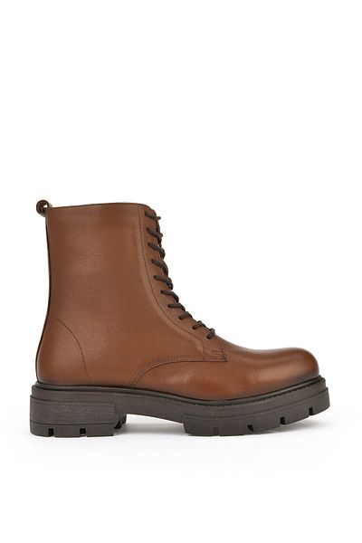 Ziya Genuine Leather Women's Boots - 14319Z66285 Tan