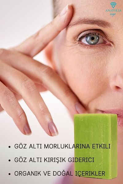 Anatolia Soap Avocado Soap - Intensive Moisturizer for Under-eye Bags and Dark Circles