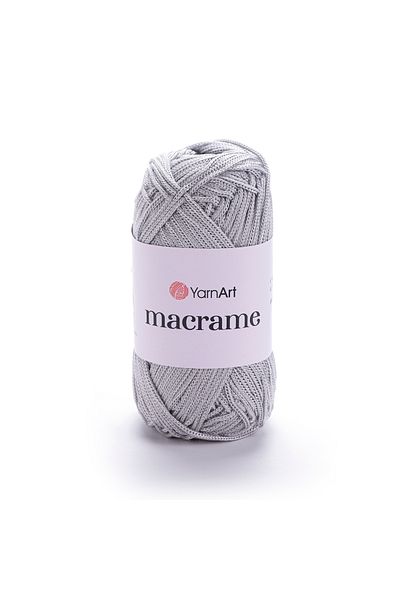 Yarnart Macrame Macrame Hand Knitting Yarn Light Gray-149