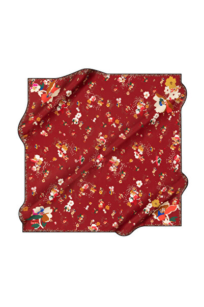 Aker İpek Krep Saten Eşarp 90*90 8863701