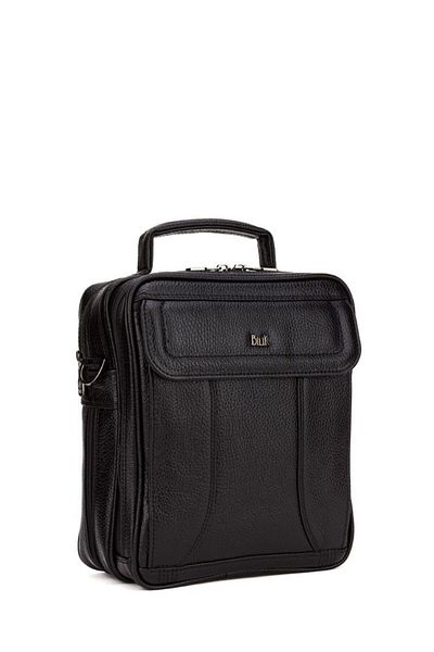 Bilik Deri Black Rölax Leather Unisex Messenger Bag 550-15