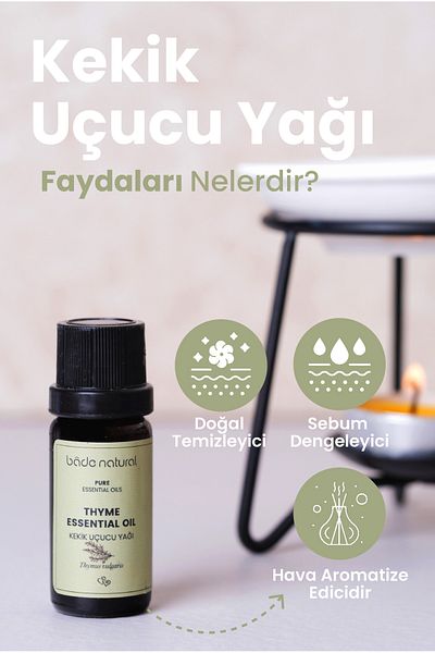 Bade Natural 10 ml 100% Pure Thyme Essential Oil