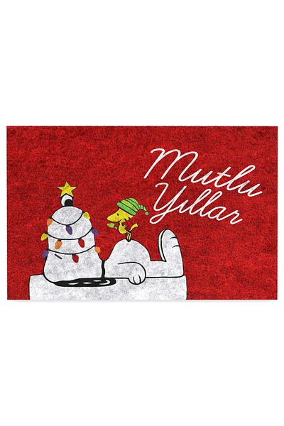 Monnhein Waterproof Custom Design Door Mat for Christmas - Colors and Decorations