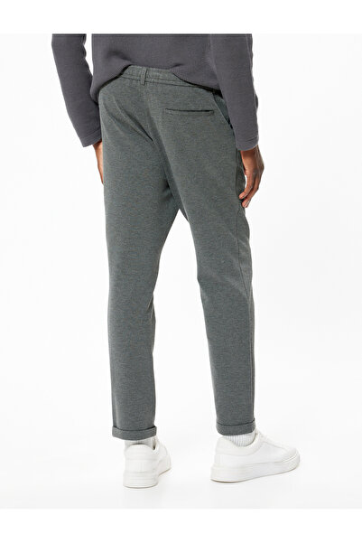 Koton Slim Fit Chino Pantolon Lastik Detaylı