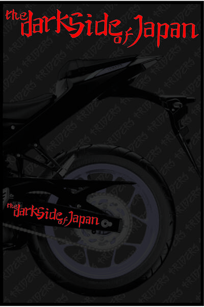 TRİDERS HONDA YAMAHA MT SUZUKİ  STİCKER  The Dark Side Of Japon Sticker  5 cm...