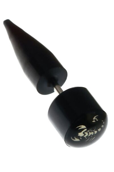 Rouge Scorpio Figure Bioplast Tapers Earrings