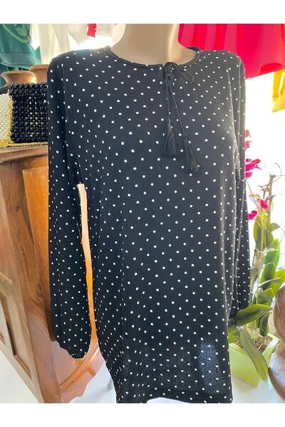 MUTLUDÜNYAM bürümcük kadın Büyük Beden bluz