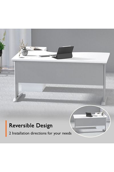 Mahmayi Stazion 1612 Modern Office Workstation White