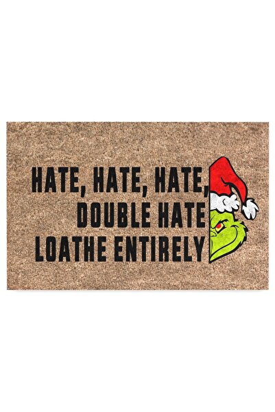 Monnhein Waterproof Custom Design Door Mat for Christmas - Colors and Decorations