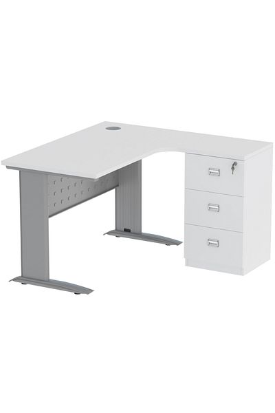 Mahmayi Stazion 1212 Modern Office Workstation White